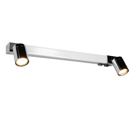 Aplique de baño Trio Enrico LED cromo IP44 281470306