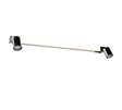 Aplique de baño Trio Enrico LED cromo IP44 281479306