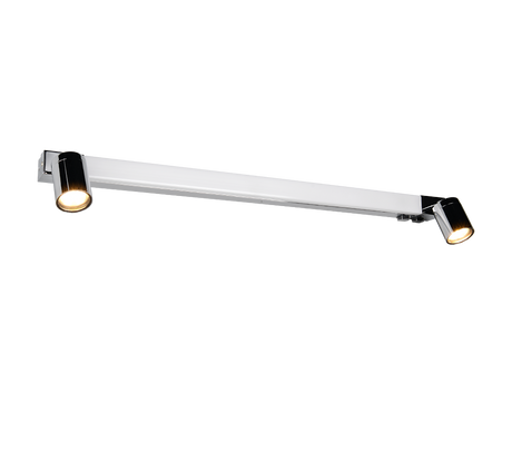Aplique de baño Trio Enrico LED cromo IP44 281479306