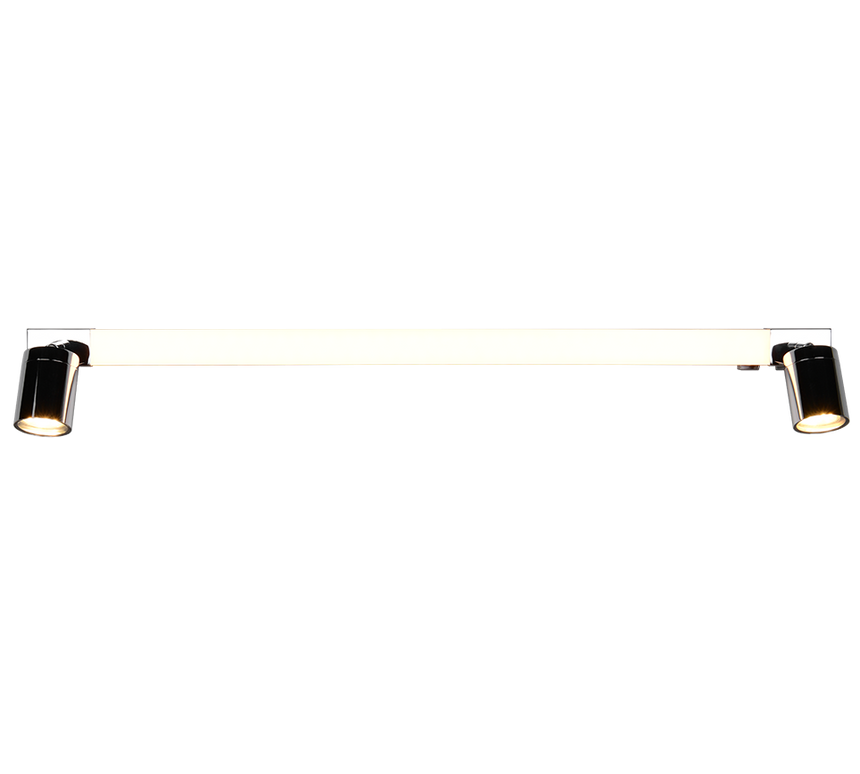 Aplique de baño Trio Enrico LED cromo IP44 281479306