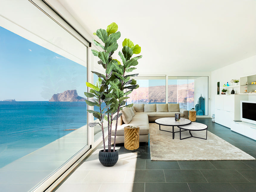 Planta artificial Schuller Higuera Violín cemento 250cm 281577 - vista alternativa