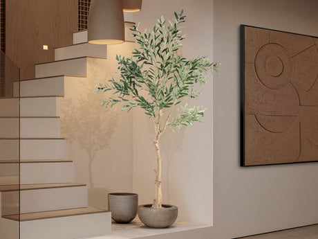 Planta artificial Schuller Olivo cemento 180cm 281881