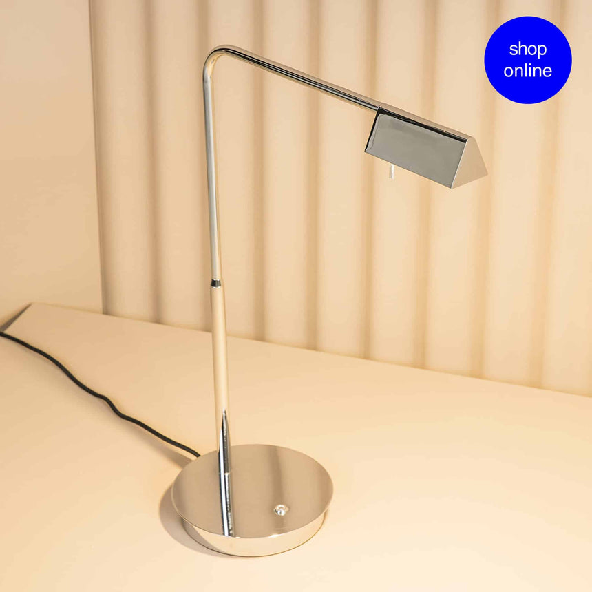 Faro ACADEMY Lámpara sobremesa cromo 28202