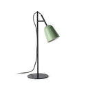 Lámpara de mesa Faro Studio E14 verde mate 28253