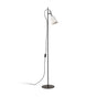 Lámpara de pie salón Faro Studio E14 blanco mate 28255