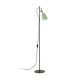 Lámpara de pie salón Faro Studio E14 LED verde mate 28256