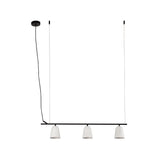 Lámpara de techo colgante Faro Studio E14 LED blanco mate 28267