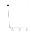 Lámpara de techo colgante Faro Studio 3 luces E14 blanco mate — ref. 28267 (1)