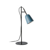 Lámpara de mesa Faro Studio E14 LED azul mate 28269