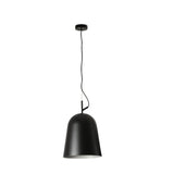 Lámpara de techo colgante Faro Studio E27 LED negro mate Ø29cm 28283