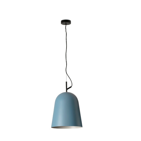 Lámpara de techo colgante Faro Studio E27 Ø29cm azul mate — ref. 28286 (1)