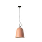Lámpara de techo colgante Faro Studio E27 rosa mate Ø29cm 28287