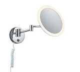 Aplique de baño Trio View LED cromo 3000K táctil IP44 282990106