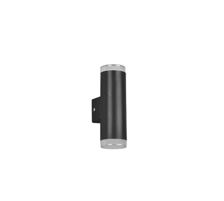 Aplique de baño Trio Ray LED negro mate 3000K regulable IP44 283110232