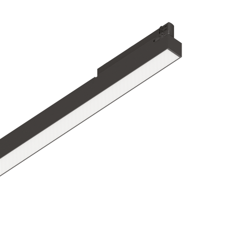 Foco de carril Ideal Lux Display negro LED 25W 4000K Ø106,5cm 283258