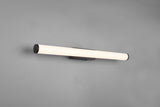 Aplique de baño Trio Mattimo LED negro mate 3000K regulable IP44 283270232