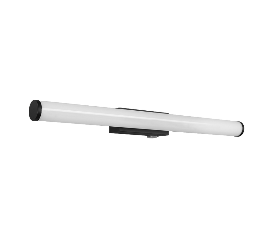 Aplique de baño Trio Mattimo LED negro mate 3000K regulable IP44 283270232