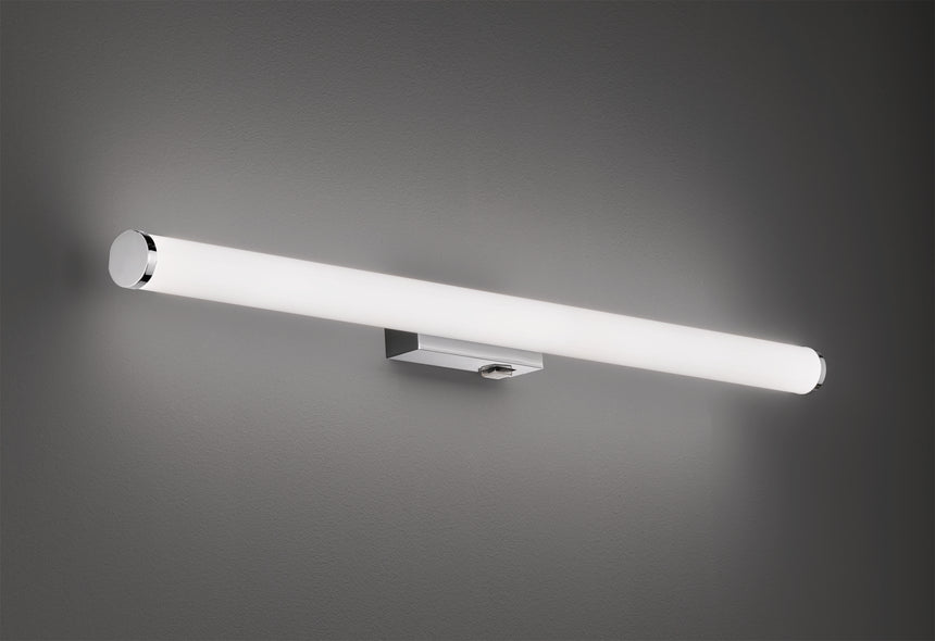 Aplique de baño Trio Mattimo LED cromo 3000K IP44 283270306