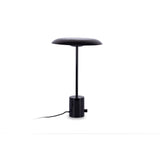 Lámpara de mesa Faro Hoshi LED 2700K 677lm negro brillo — ref. 28350 (1)