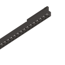 Foco de carril Ideal Lux Display negro LED 28W 4000K Ø106,5cm 283548