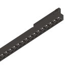 Foco de carril Ideal Lux Display negro LED 28W 4000K Ø106,5cm 283548