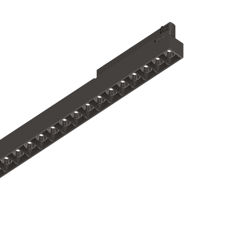 Foco de carril Ideal Lux Display negro LED 28W 4000K Ø106,5cm 283548