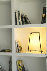 Faro AKANE 350 Lámpara sobremesa beige 28370