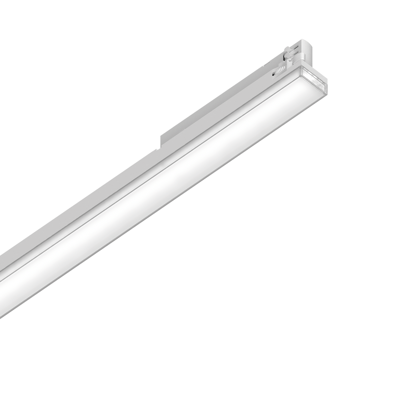 Foco de carril Ideal Lux Display blanco LED 40W 3000K Ø112,5cm 283722