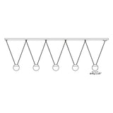 Faro 28376-5L - Dibujo técnico