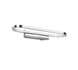 Aplique de baño Trio Gianni LED cromo 3000K IP44 283770106