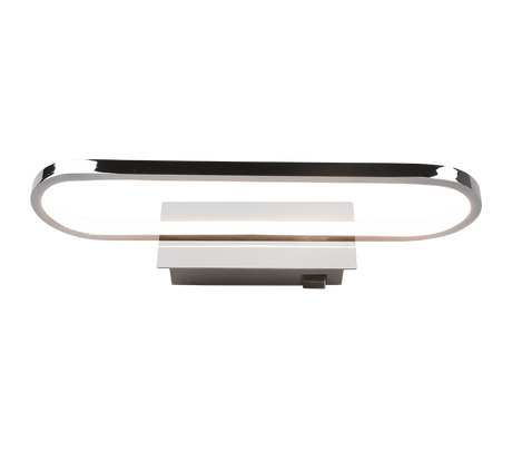 Aplique de baño Trio Gianni LED cromo 3000K IP44 283770106