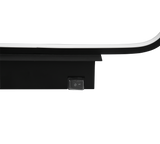 Aplique de baño Trio Gianni LED negro mate 3000K IP44 283779132