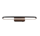 Aplique de baño Trio Gianni LED negro mate 3000K IP44 283779132
