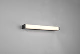 Aplique de baño Trio Fabio LED negro mate 3000K IP44 283814232