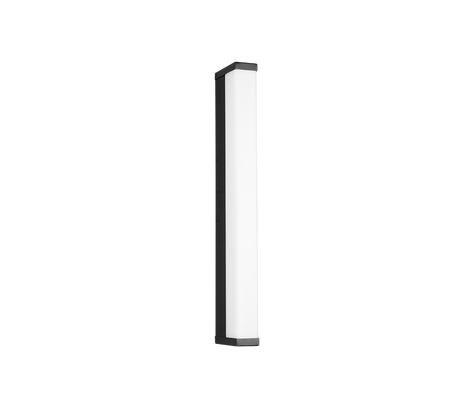 Aplique de baño Trio Fabio LED negro mate 3000K IP44 283814232
