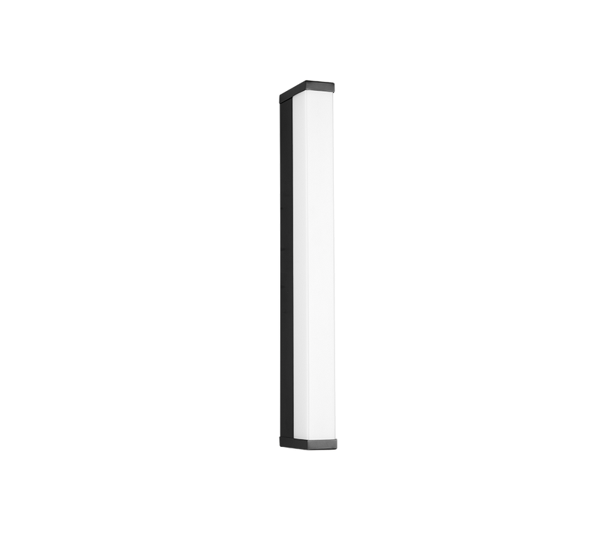 Aplique de baño Trio Fabio LED negro mate 3000K IP44 283814232