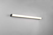 Aplique de baño Trio Fabio LED negro mate 3000K IP44 283817932