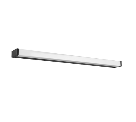 Aplique de baño Trio Fabio LED negro mate 3000K IP44 283817932