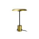 Lámpara de mesa Faro Hoshi LED oro satinado 2700K 28387