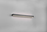 Aplique de baño Trio Rocco LED negro mate 3000K IP44 283916032