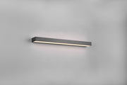 Aplique de baño Trio Rocco LED negro mate 3000K IP44 283916032