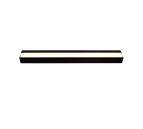 Aplique de baño Trio Rocco LED negro mate 3000K IP44 283916032