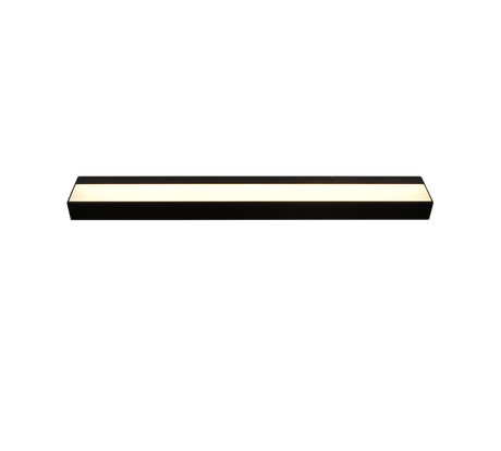 Aplique de baño Trio Rocco LED negro mate 3000K IP44 283916032
