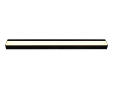 Aplique de baño Trio Rocco LED negro mate 3000K IP44 283919032