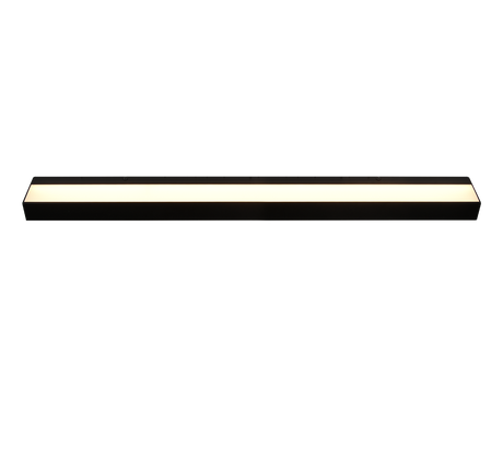 Aplique de baño Trio Rocco LED negro mate 3000K IP44 283919032