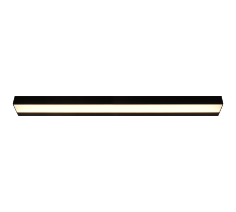 Aplique de baño Trio Rocco LED negro mate 3000K IP44 283919032