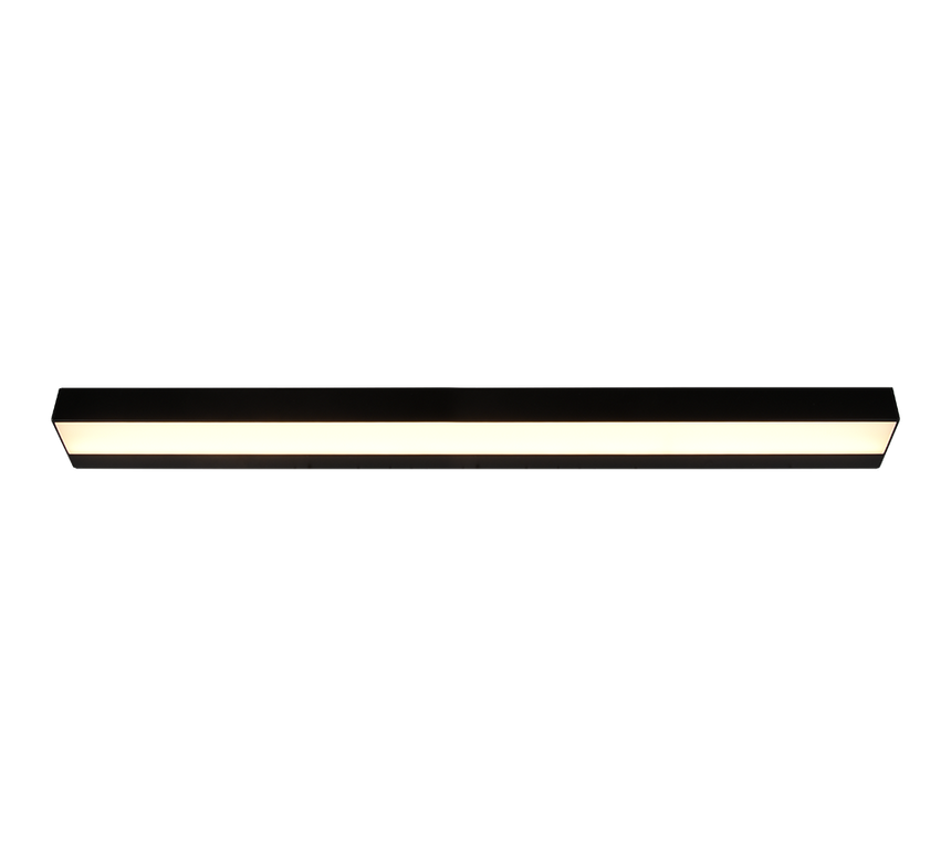 Aplique de baño Trio Rocco LED negro mate 3000K IP44 283919032