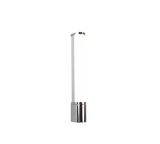 Aplique de baño Trio Piera LED cromo 3000K regulable IP44 284074206