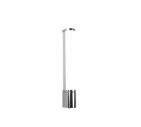 Aplique de baño Trio Piera LED cromo 3000K regulable IP44 284074206