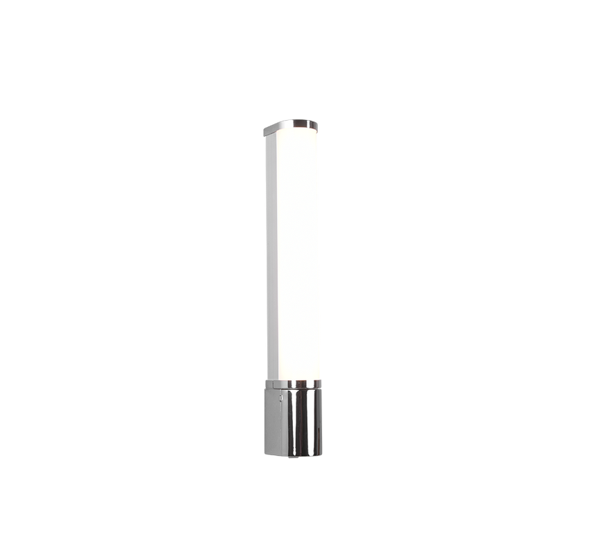 Aplique de baño Trio Piera LED cromo 3000K regulable IP44 284074206